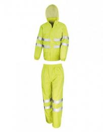 RESULT SAFE-GUARD RT216 High Vis Waterproof Suit-Fluorescent Yellow