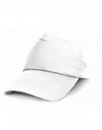 RESULT HEADWEAR RH05 Cotton Cap-White