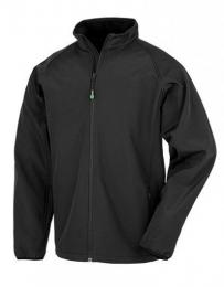 RESULT GENUINE RECYCLED RT901 Men´s Recycled 2-Layer Printable Softshell Jacket-Black
