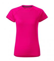 T-shirt damski MALFINI Destiny 176-neon różowy