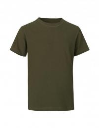 Męski t-shirt ekologiczny ID 40552-Olive