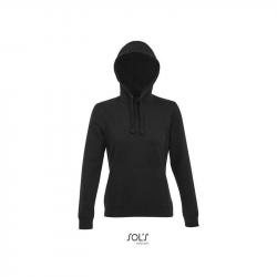 Damska bluza hoodie SOL'S SPENCER WOMEN-Black