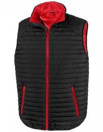 RESULT GENUINE RECYCLED RT239 Recycled Thermoquilt Gilet-Black/Red