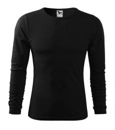 Męski t-shirt z długim rękawem MALFINI Fit-T LS 119-czarny