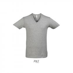 Koszulka męska V-neck SOL'S MASTER-Grey melange