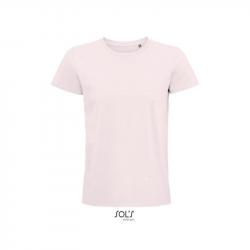 Koszulka męska z bio bawełny SOL'S PIONEER MEN-Pale pink