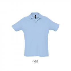 Męska koszulka polo SOL'S SUMMER II-Sky blue