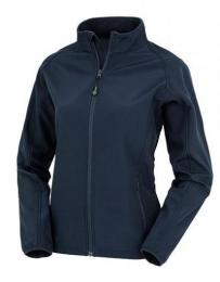 RESULT GENUINE RECYCLED RT901F Women´s Recycled 2-Layer Printable Softshell Jacket-Navy
