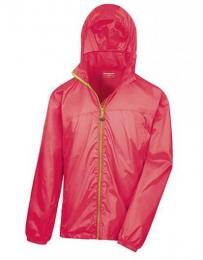 RESULT RT189 Urban HDi Quest Lightweight Stowable Jacket-Raspberry/Lime