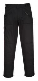 Klasyczne spodnie robocze bojówki PORTWEST Action S887-Black X-Tall
