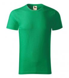 T-shirt klasyczny męski MALFINI Native 173-zieleń trawy