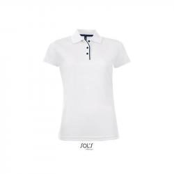 Damska techniczna koszulka polo SOL'S PERFORMER WOMEN-White