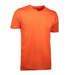 Męski t-shirt techniczny ID YES Active 2030-Orange
