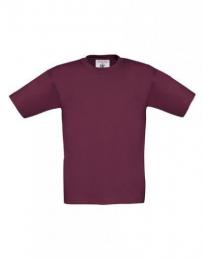 B&C Kids´ T-Shirt Exact 150– Burgundy