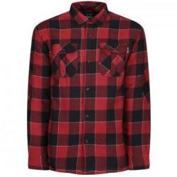 Męska koszula robocza Regatta Professional SHELFORD PADDED SHIRT-Red Check