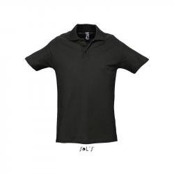 Męska koszulka polo SOL'S SPRING II-Black