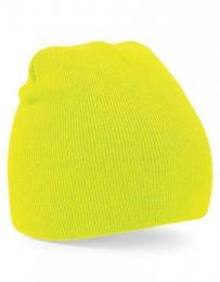 BEECHFIELD B44 Original Pull-On Beanie-Fluorescent Yellow