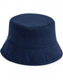 BEECHFIELD B90NB Junior Organic Cotton Bucket Hat-Navy