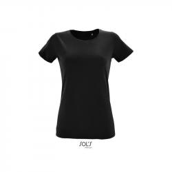 Klasyczna koszulka damska SOL'S REGENT FIT WOMEN-Deep black
