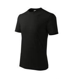 Koszulka dziecięca MALFINI Basic 138-czarny