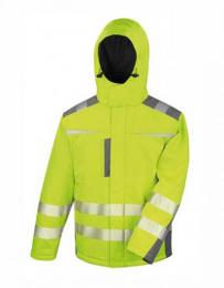 RESULT SAFE-GUARD RT331 Dynamic Softshell Coat-Fluorescent Yellow