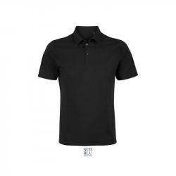 Męska koszulka polo premium NEOBLU OSCAR MEN-Deep black