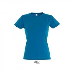 Klasyczna koszulka damska SOL'S MISS-Aqua