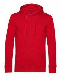 B&C Inspire Zipped Hood Jacket_°– Red