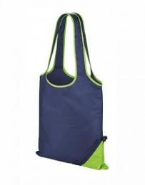 RESULT CORE RT002 Compact Shopper-Navy/Lime