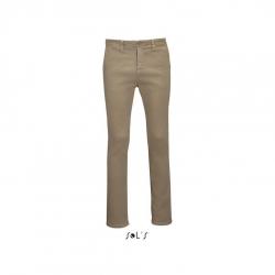 Męskie spodnie biznesowe SOL'S JULES MEN - LENGTH 33-Chestnut