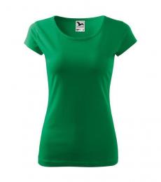 Koszulka damska MALFINI Pure 122-zieleń trawy