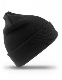 RESULT GENUINE RECYCLED RT929 Recycled Woolly Ski Hat-Black