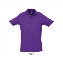 Męska koszulka polo SOL'S SPRING II-Dark purple