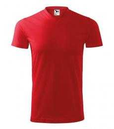 Koszulka reklamowa MALFINI Heavy V-neck 111-czerwony