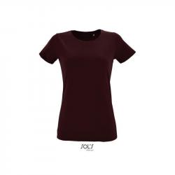 Klasyczna koszulka damska SOL'S REGENT FIT WOMEN-Oxblood