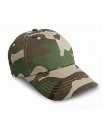 RESULT HEADWEAR RH10 Heavy Cotton Drill Pro Style Cap-Camouflage
