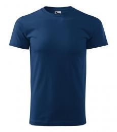 Męska koszulka t-shirt MALFINI Basic 129-ciemnoniebieski