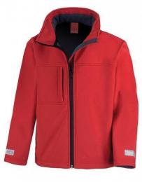 RESULT RT121J Junior Classic Soft Shell Jacket-Red