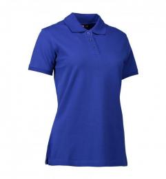 Damska koszulka polo ze stretchem ID 0527-Royal blue