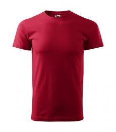 Męska koszulka t-shirt MALFINI Basic 129-marlboro czerwony