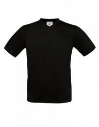 B&C T-Shirt Exact V-Neck– Black