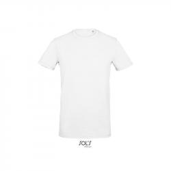 Koszulka męska z elastanem SOL'S MILLENIUM MEN-White
