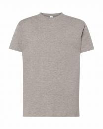 Męski t-shirt klasyczny JHK TSR 160-Grey melange