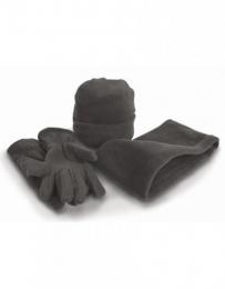 RESULT WINTER ESSENTIALS RT40 Polartherm™ Accessory Set-Charcoal Grey