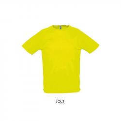 Męska koszulka sportowa SOL'S SPORTY-Neon yellow