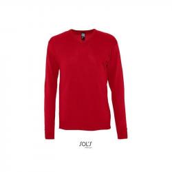 Męski sweter biznesowy SOL'S GALAXY MEN-Red