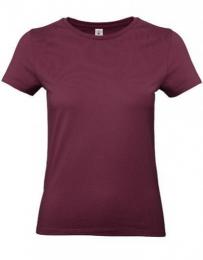 B&C Women´s T-Shirt #E190– Burgundy