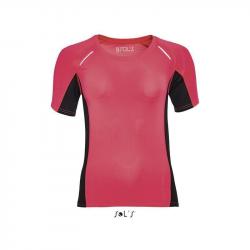Damska koszulka sportowa SOL'S SYDNEY WOMEN-Neon coral