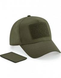 BEECHFIELD B638 Removable Patch 5 Panel Cap-Military Green