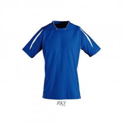 Męska koszulka sportowa SOL'S MARACANA 2 SSL-Royal blue / White
